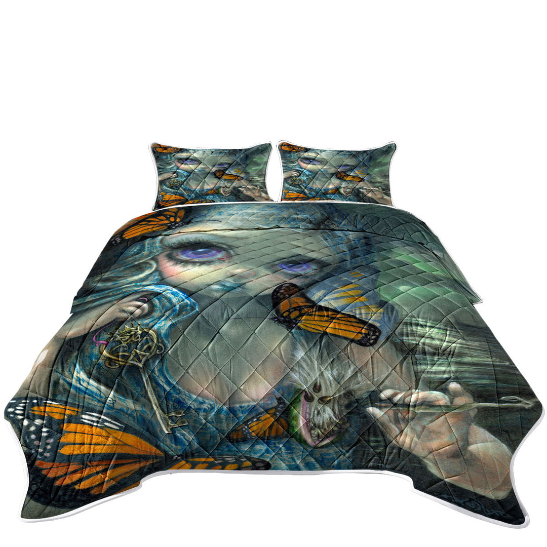 Quilt stores near me with Butterfly Effect Blue Willow Pattern Maiden