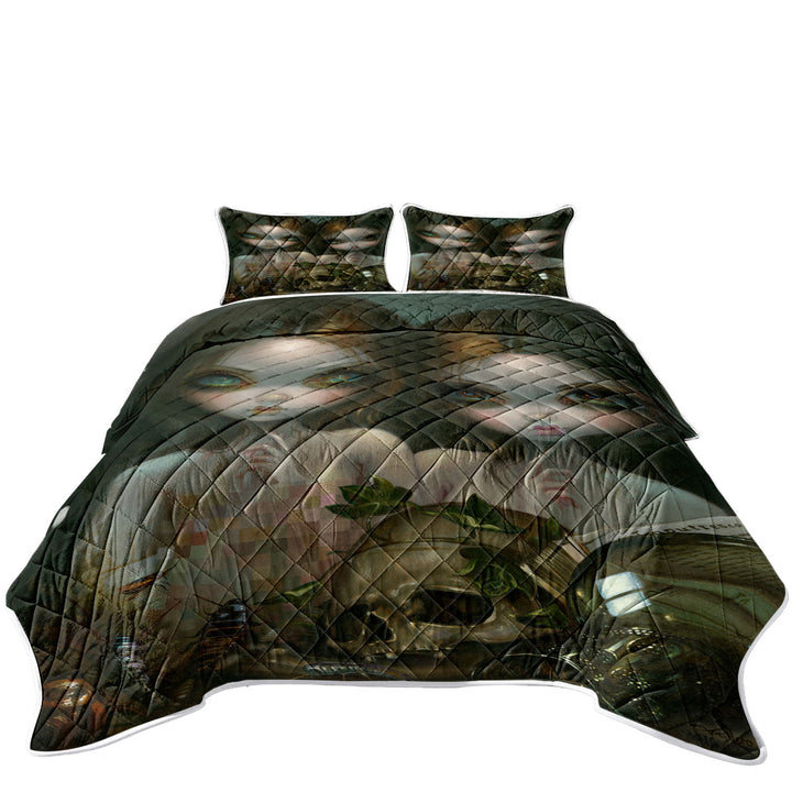 Quilt stores near me with Cool Dark Art Allegory of Decay