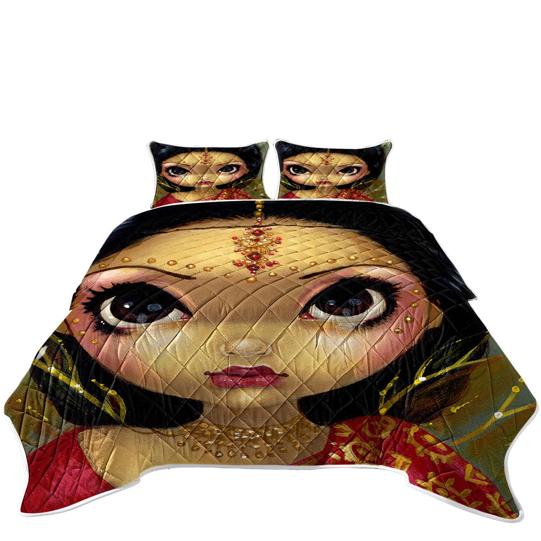 Quilt stores near me with Faces of Faery _108 Beautiful Indian Princess Girl