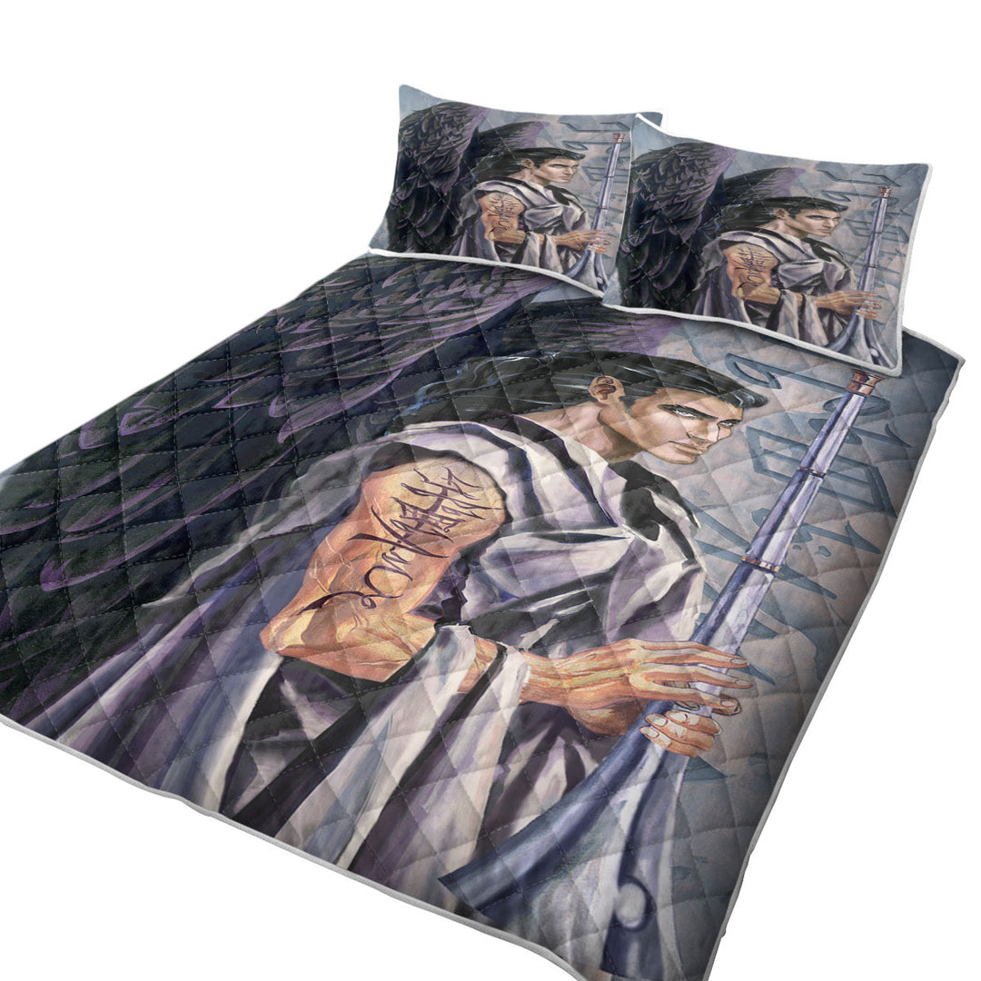 Quilt with Angel Gabriel the Voice of God