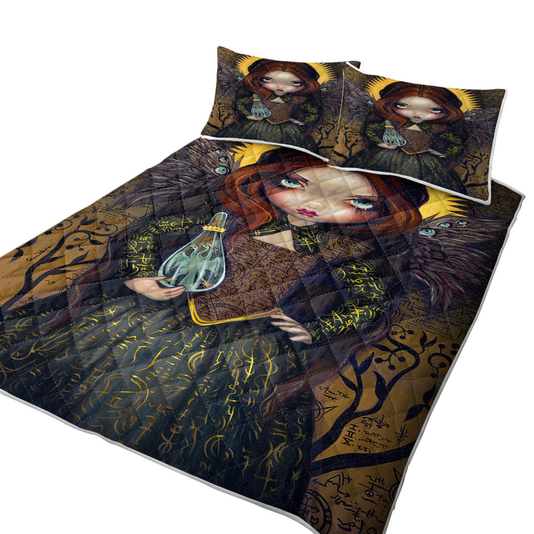 Quilt with Dress of Alchemy Dark Angel