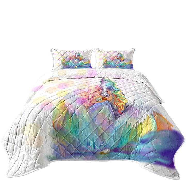 Quilt with Rainbows Starlight Pegasus and Princess