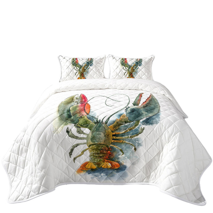 Quilts for sale with Art Painting Lobster