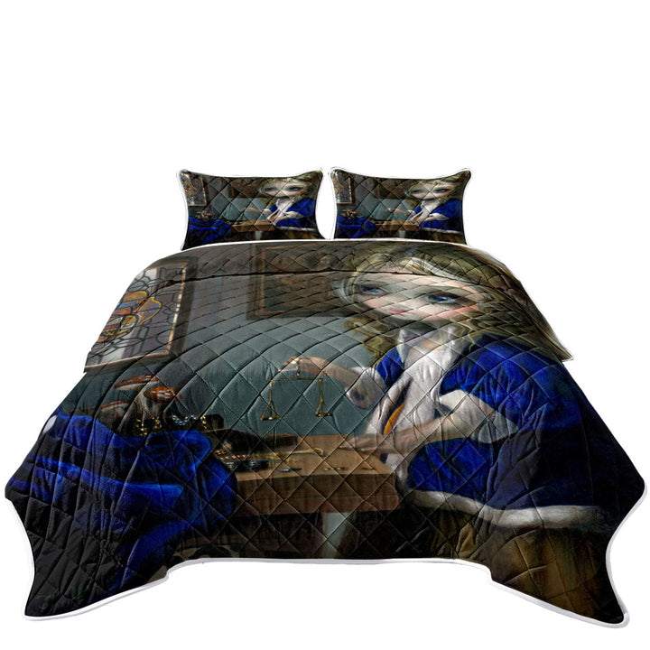Quilts with Alice Through a Vermeer Glass
