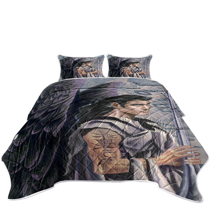 Quilts with Angel Gabriel the Voice of God