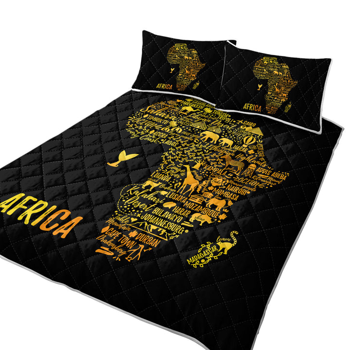 Quilts with Fascinating Africa The African Continent
