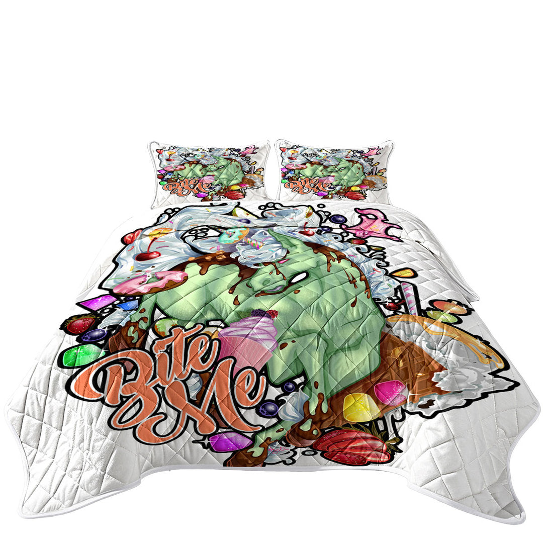 Quilts with Sweets Rudicorn Funny Cool Quote