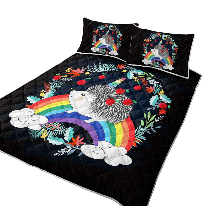Rainbow Hedgehog Quilt Shop Near Me