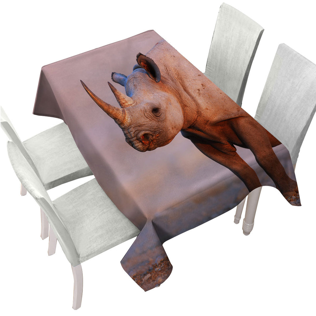 Real Rhino Tablecloths