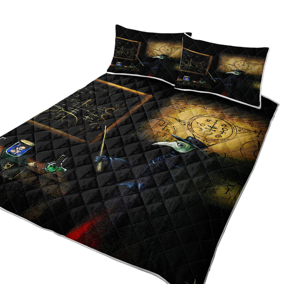 Scary Dark Art The Alchemists Plague Quilt
