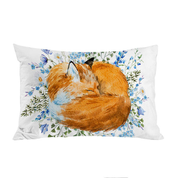 Sleeping Fox Pillow Cases