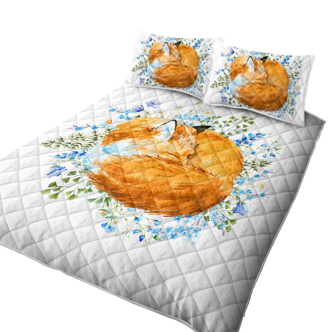 Sleeping Fox Twin Quilt