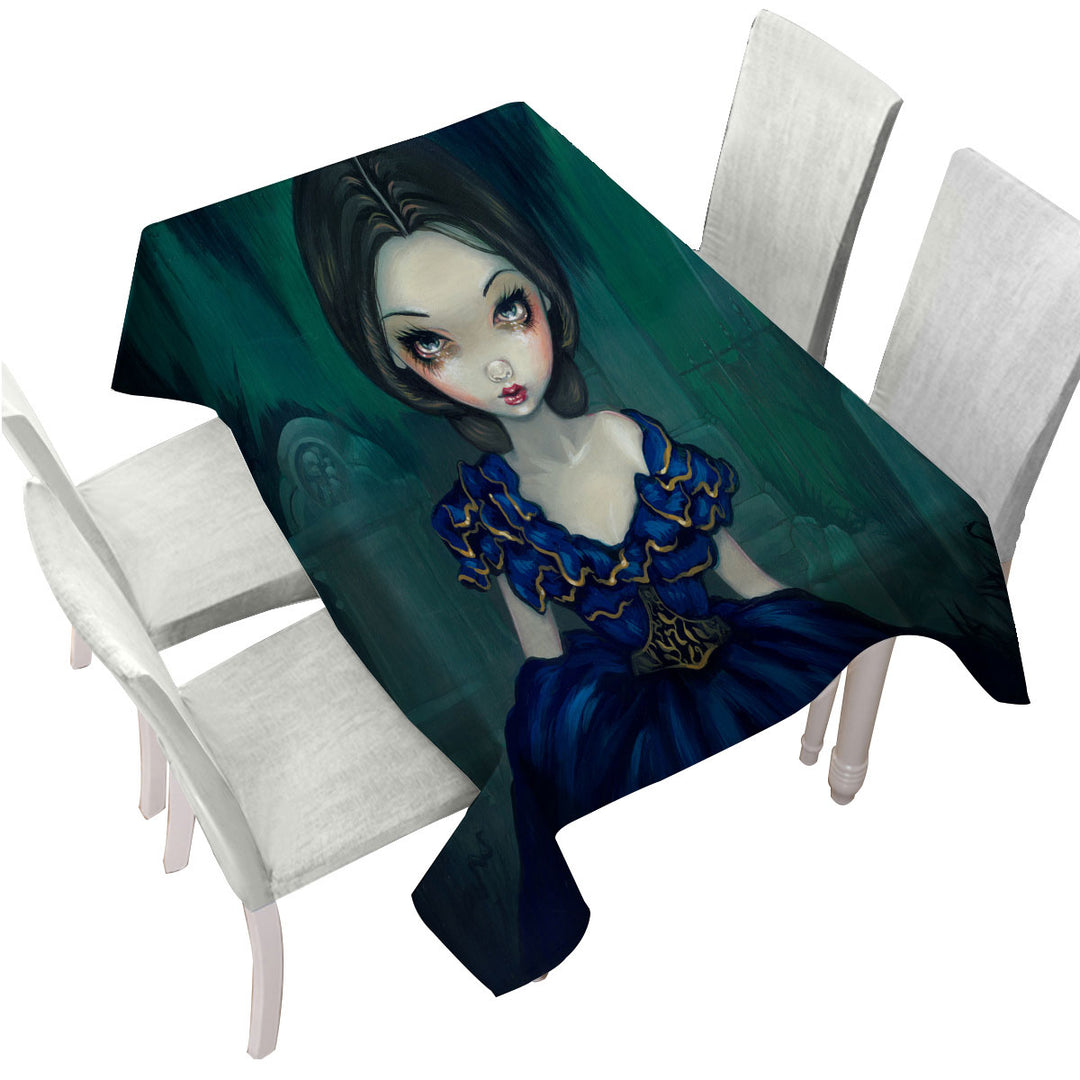 Southern Gothic Belle of Bonaventure Tablecloths