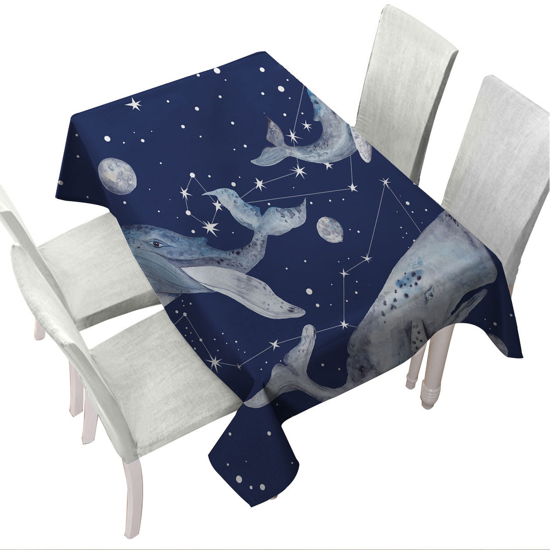 Space Whales Tablecloths