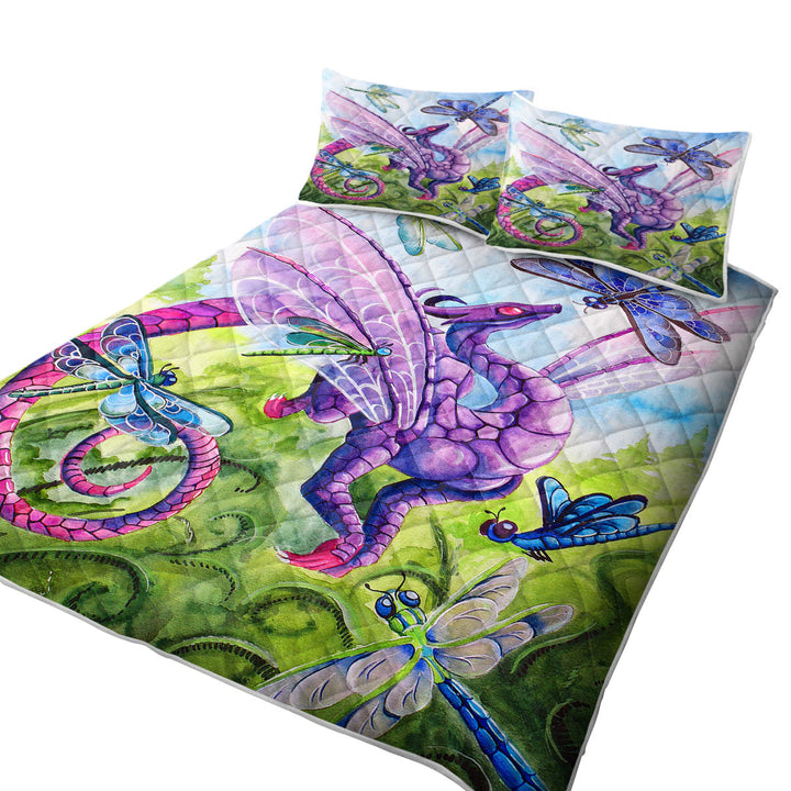 Spring Dragon and Dragonflies Quilt Shop Near Me