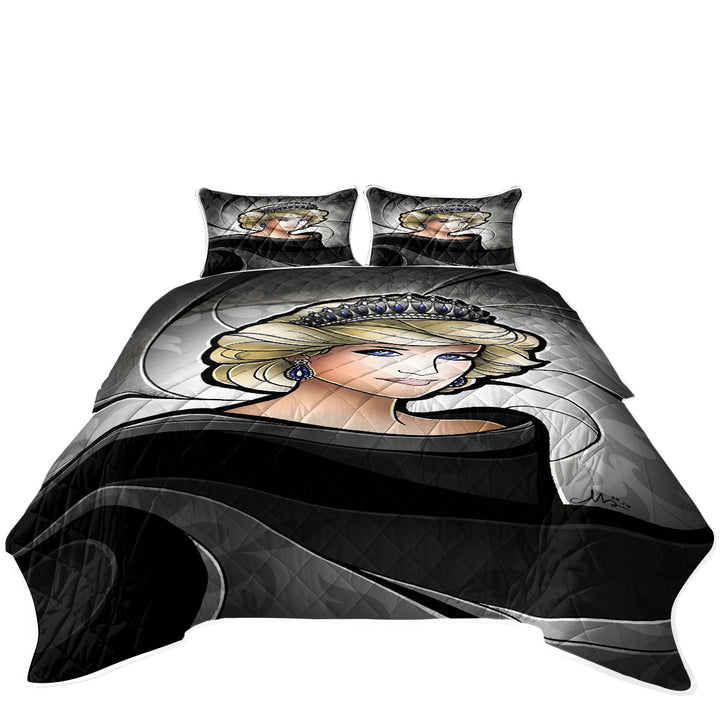 Stained Glass Art Diana The Peoples Princess Coverlets