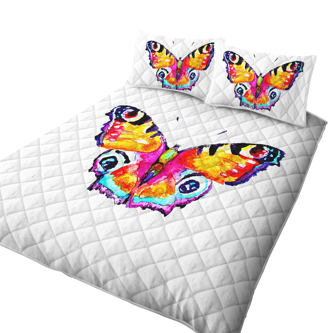 Stunning Art Painting Butterfly Quilts