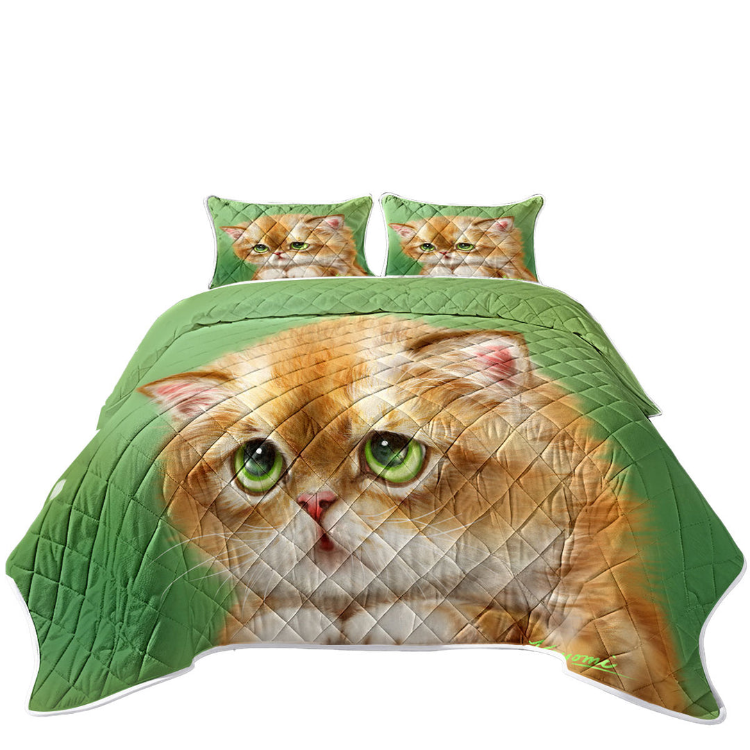 Sweet Cats Designs Ashamed Ginger Kitten Daybed Covers Sets
