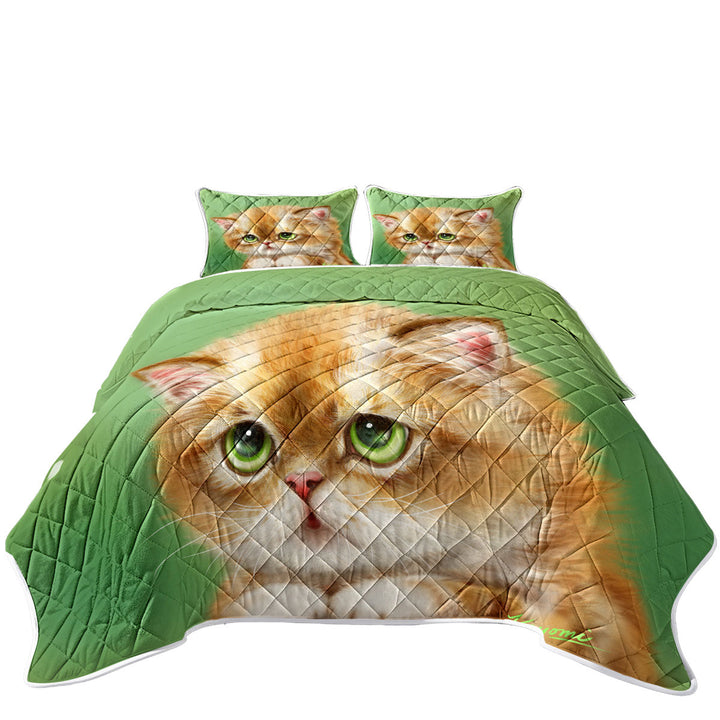 Sweet Cats Designs Ashamed Ginger Kitten Daybed Covers Sets