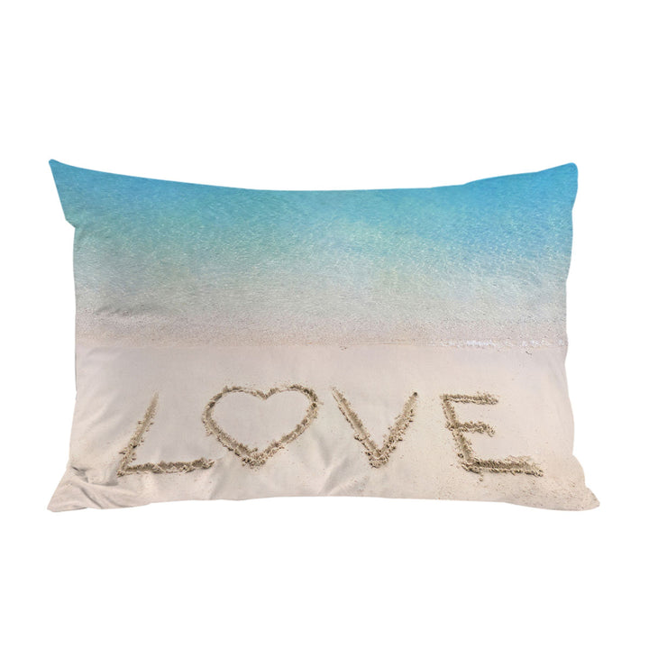 The Beach of Love Pillowcase
