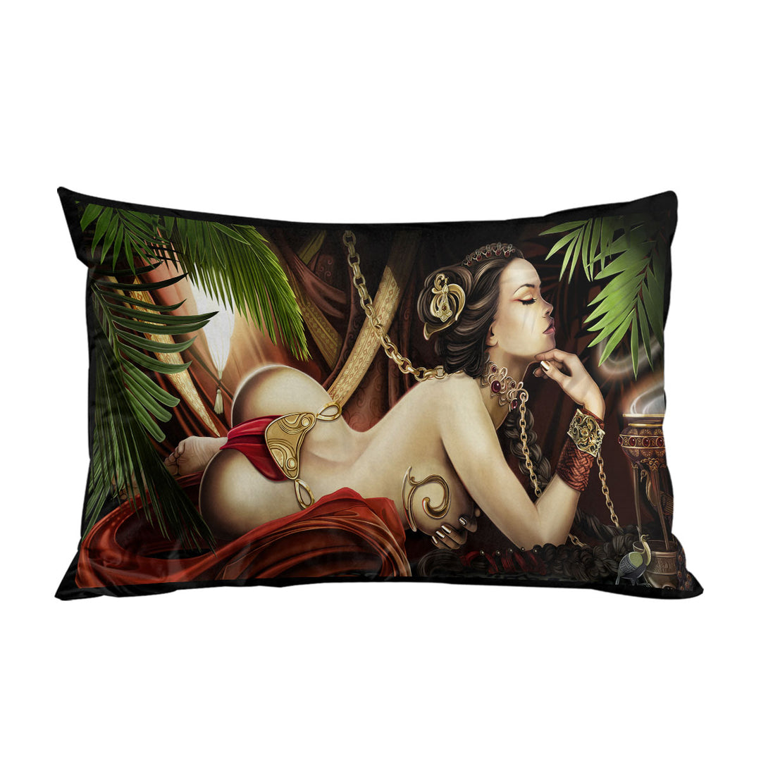 The Choker Sexy Girl Art Pillow Cases