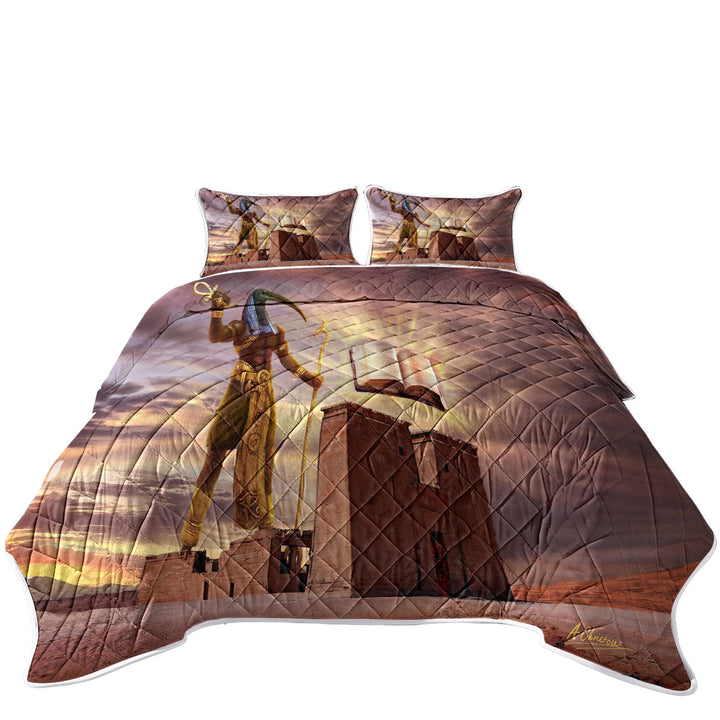 The Magical Book Thoth of Egypt Quilt