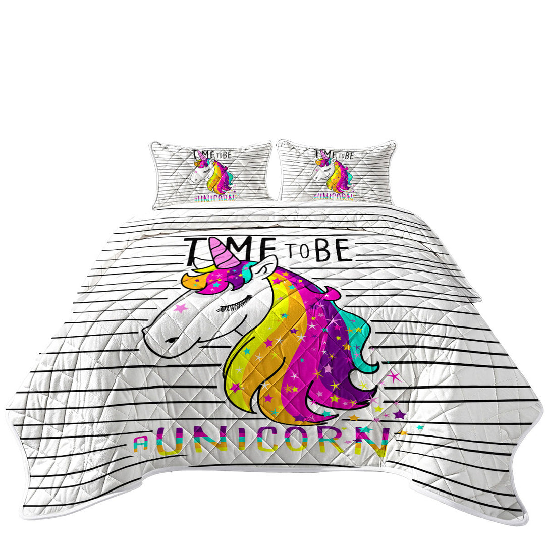 Time to be a Unicorn Quilts