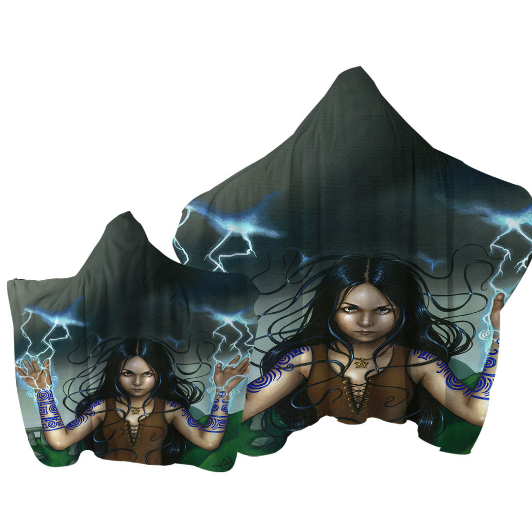 Towel Hoodie with Calling the Storm Celtic Woman