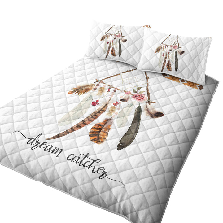 Triangular Native Dream Catcher Summer Quilt