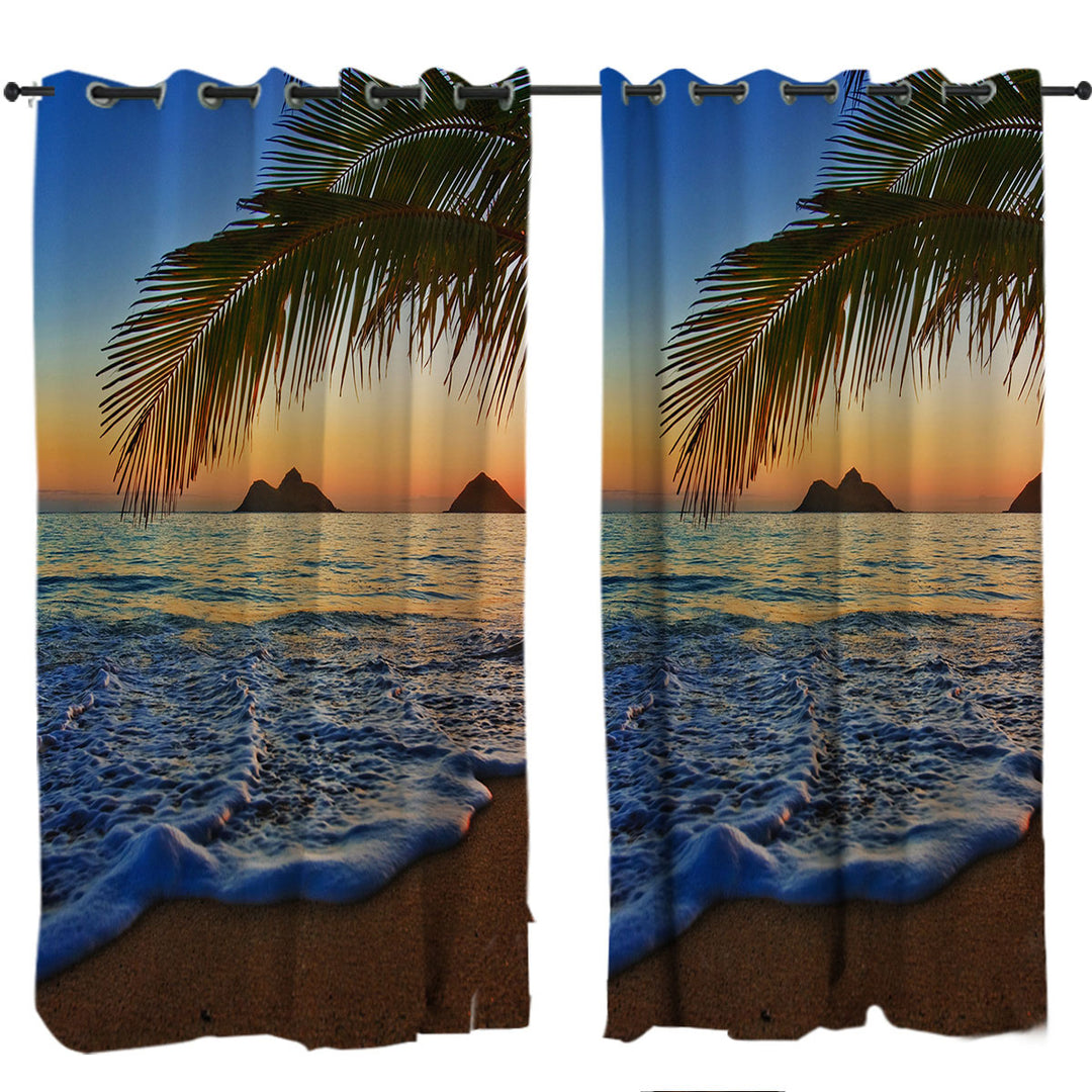 Tropical Ocean Curtains