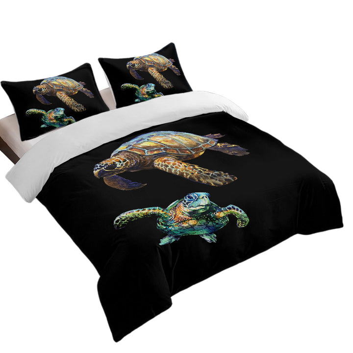 Two Turtles Duvet Covers