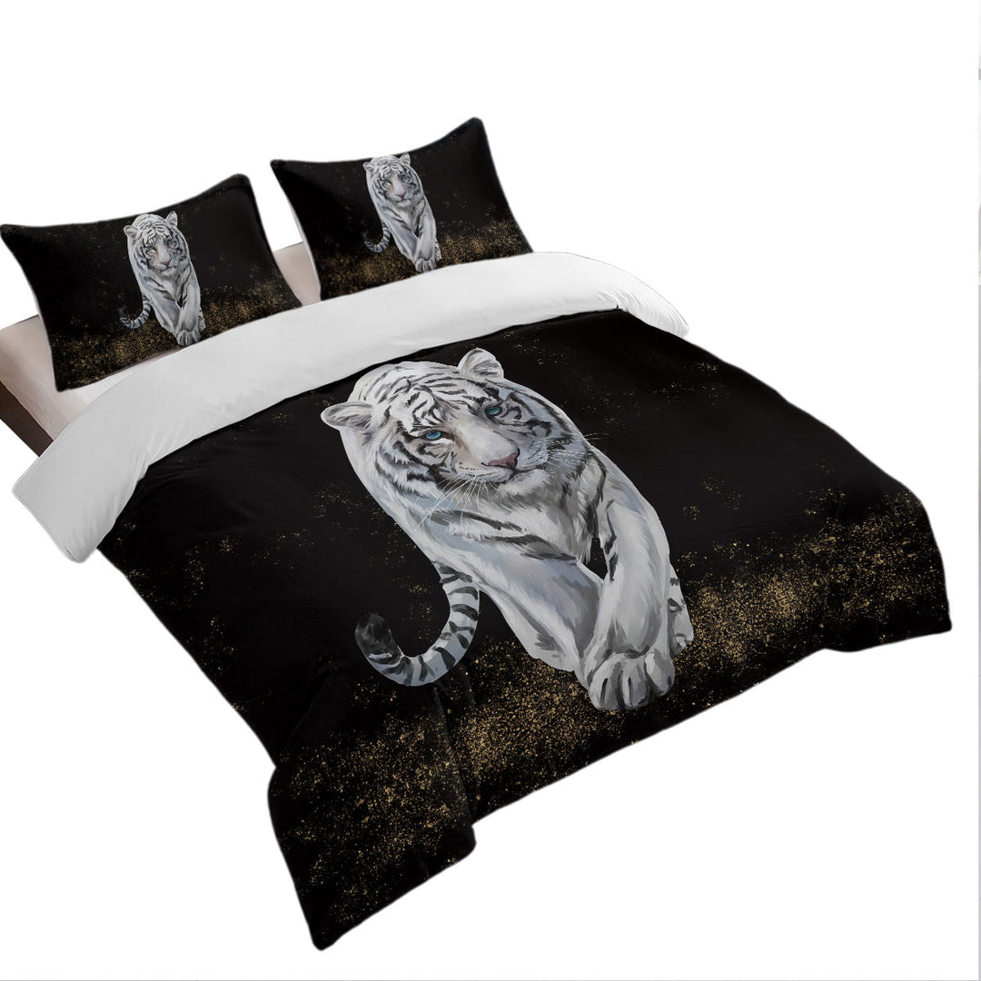 White Tiger Duvet Covers