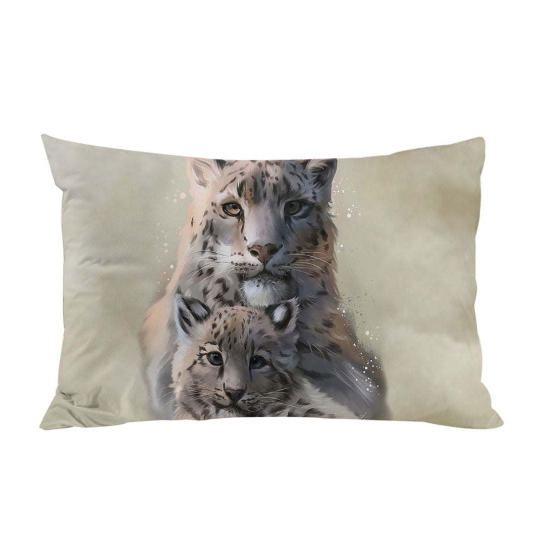 Wild Cats Painting Pillowcases