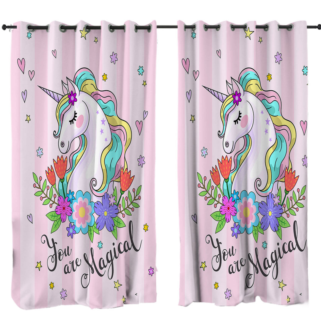 You are Magical Girly Unicorn Drapery