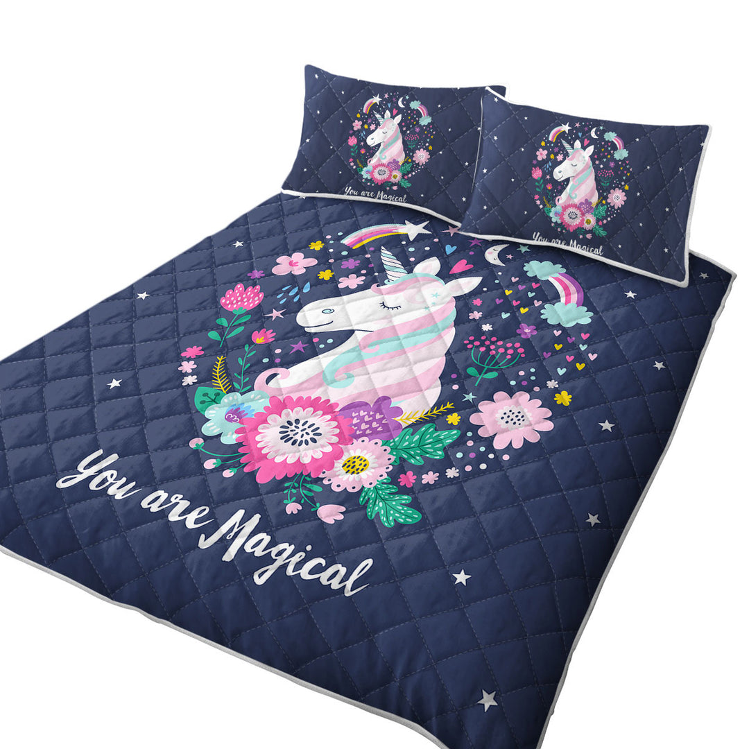 You are Magical Unicorn Coverlets