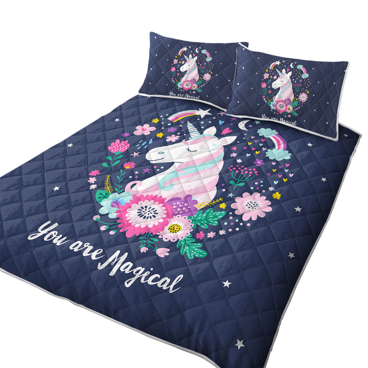 You are Magical Unicorn Coverlets