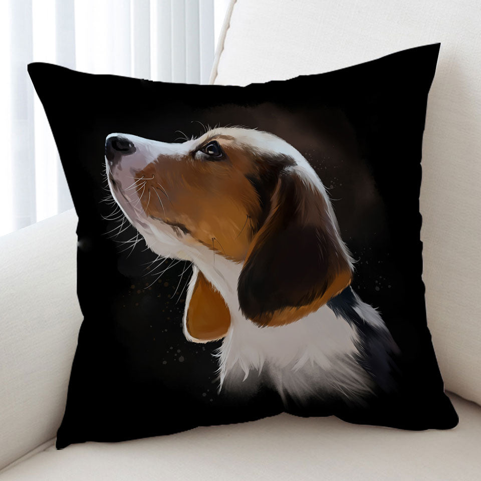 Adorable Dog Throw Pillow