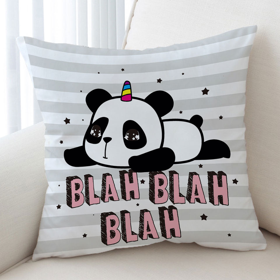 Adorable Unicorn Panda Cushions
