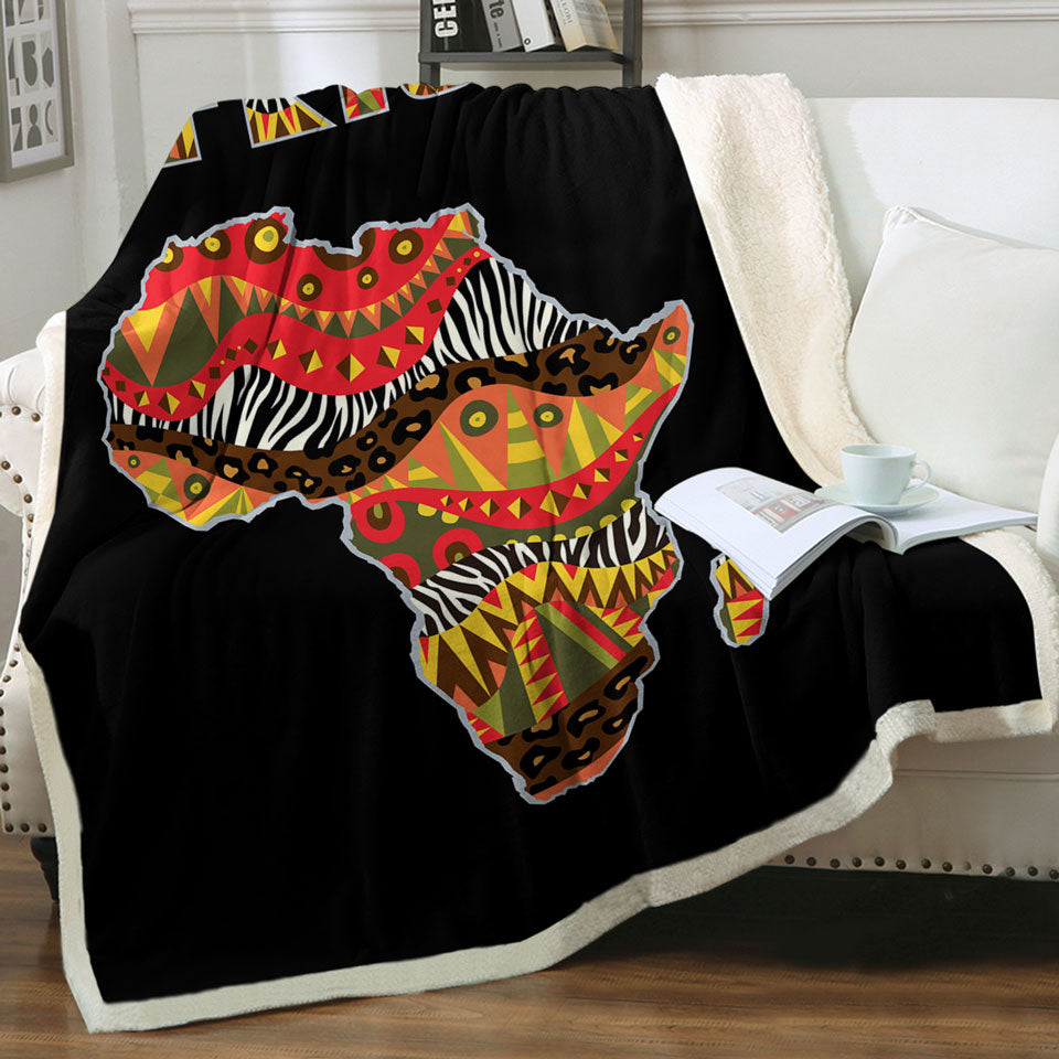 Africa Couch Throws The African Continent