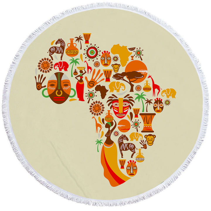 African Beach Towels Africa Characteristics