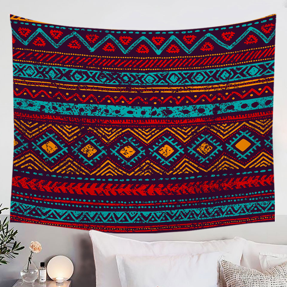 Artistic Flamingo Tapestry