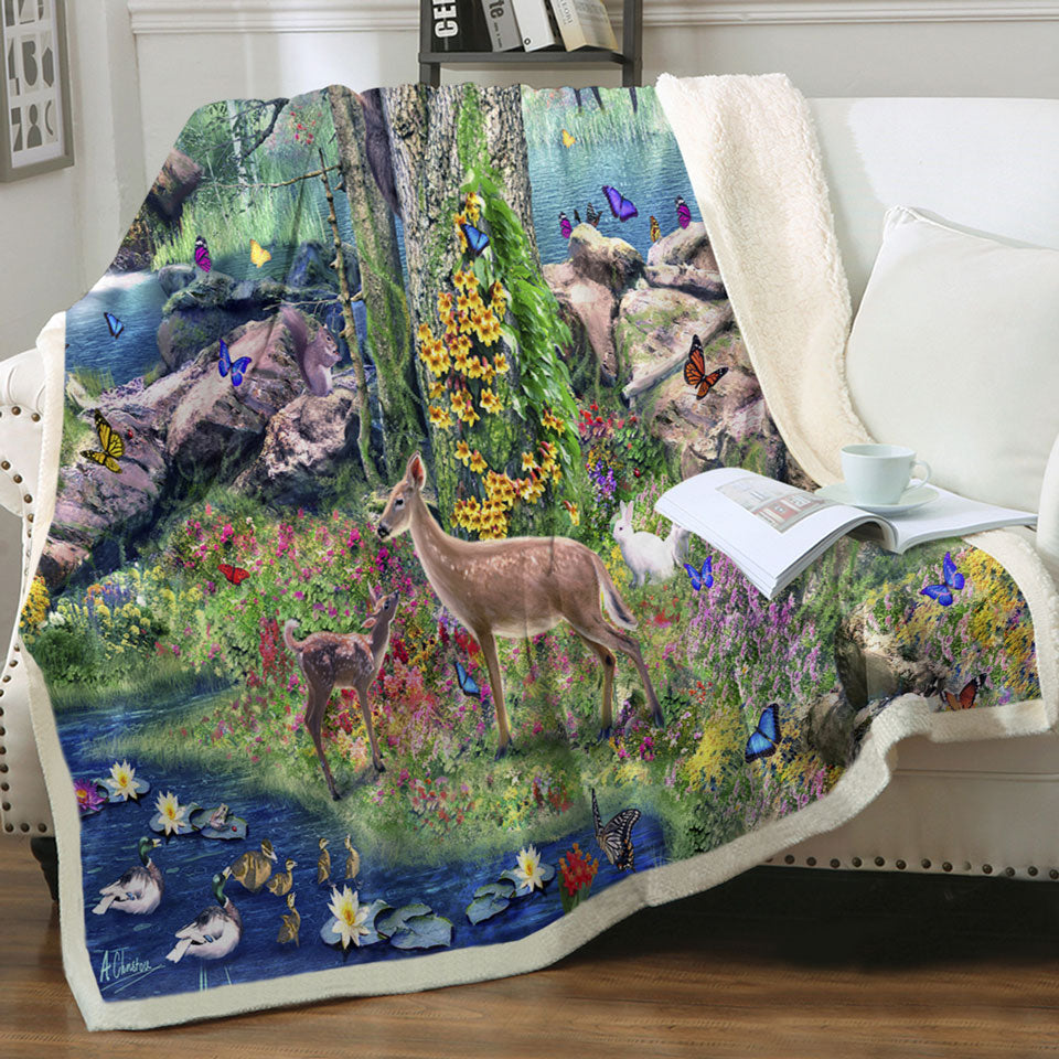 products/American-Forest-Animals-Throw-Blanket