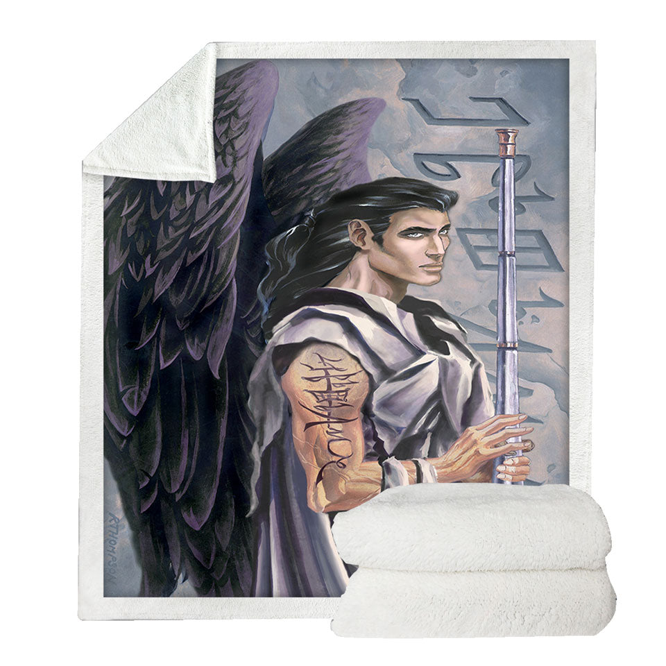 Angel Sherpa Blanket Gabriel the Voice of God