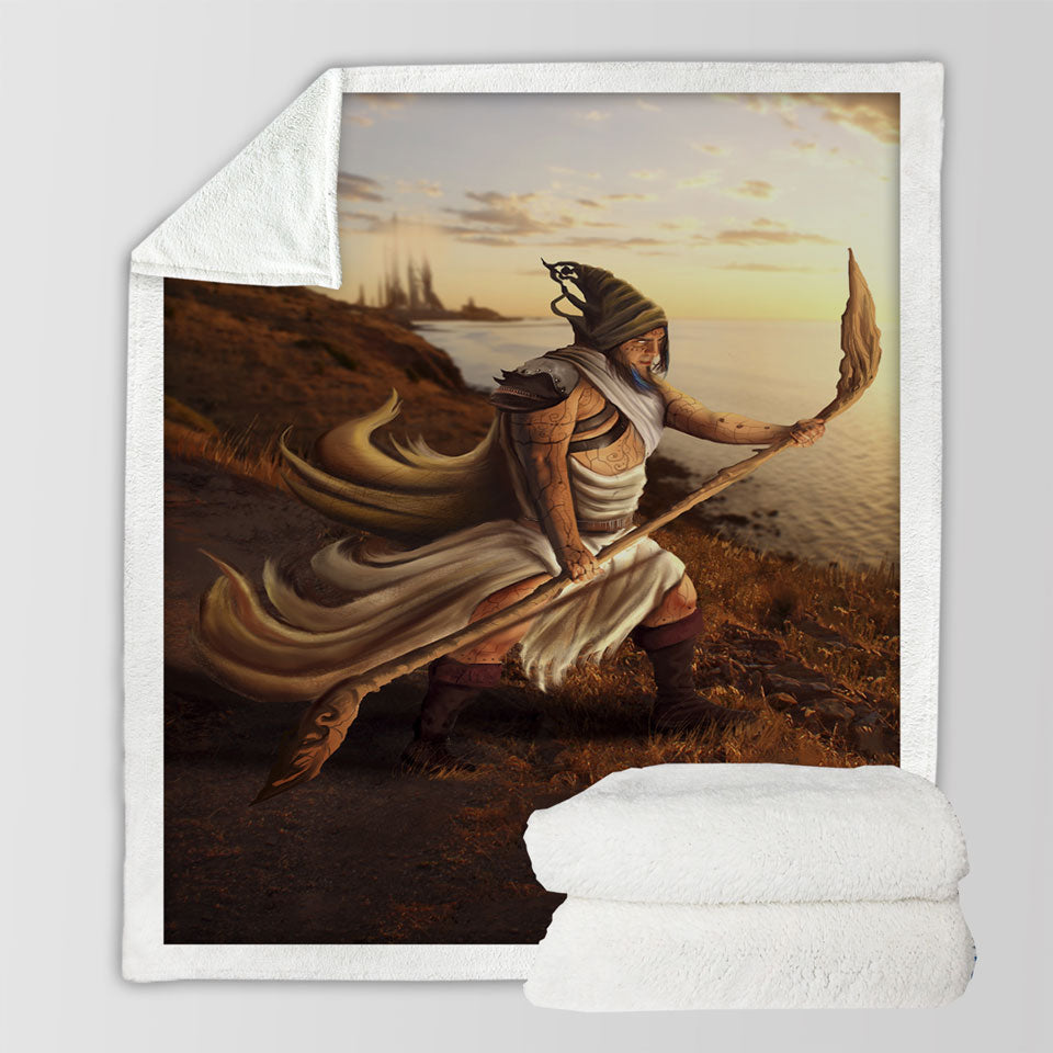 products/Arcturios-Fantasy-Art-Warrior-Cool-Blankets