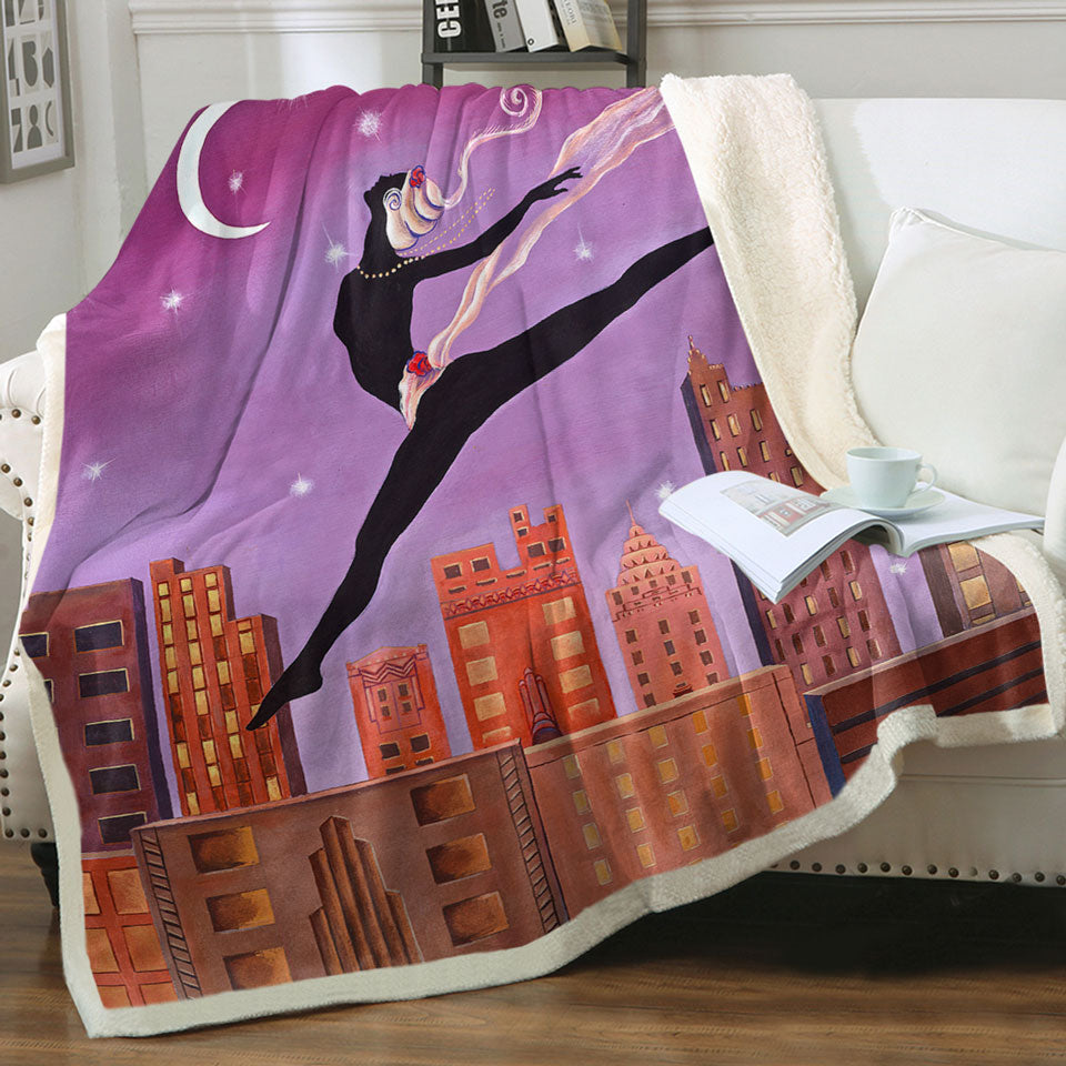 products/Art-Deco-Leap-Night-City-Dancing-Painting-Decorative-Throws