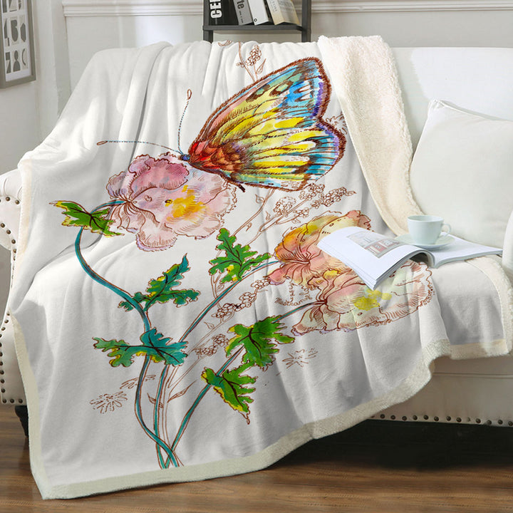 products/Art-Drawing-Butterfly-Sofa-Blankets