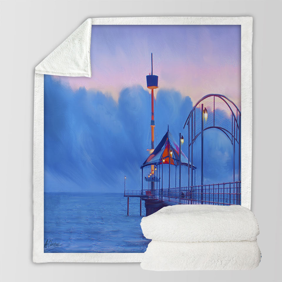 products/Art-Painting-Brighton-Beach-Sunset-Sofa-Blankets
