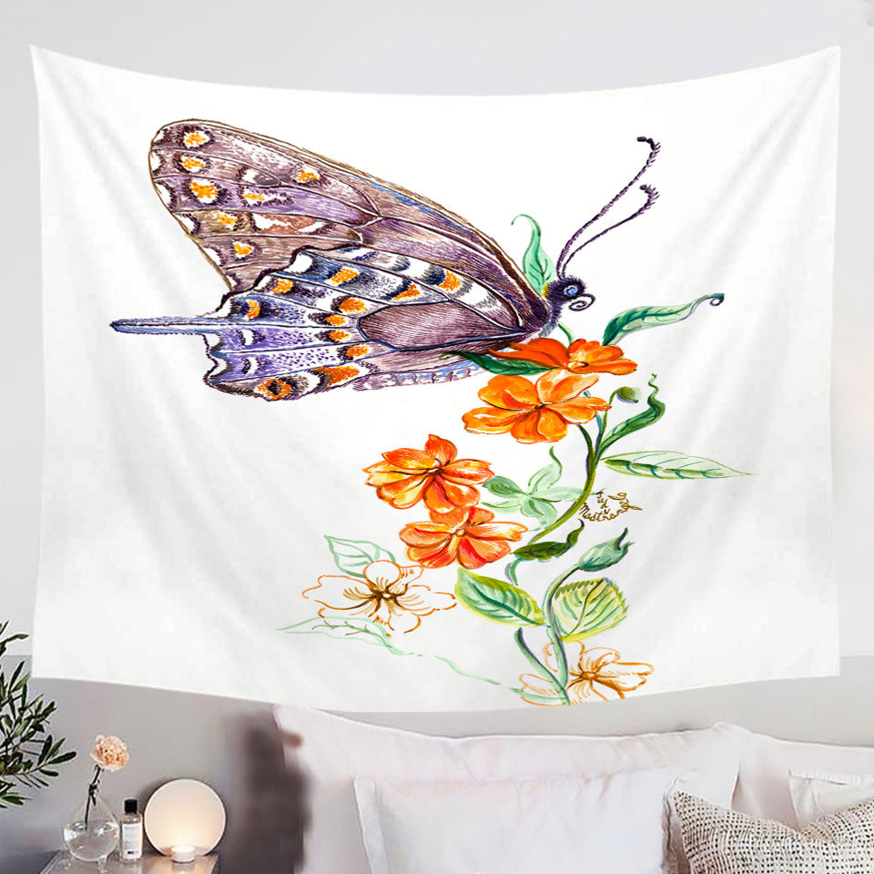 Art-Painting-Butterfly-Tapestry