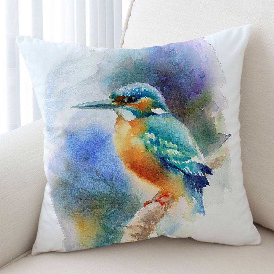 Art Painting Hummingbird Cushion