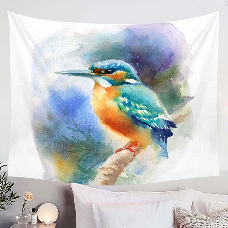 Art Painting Hummingbird Wall Decor Tapestry